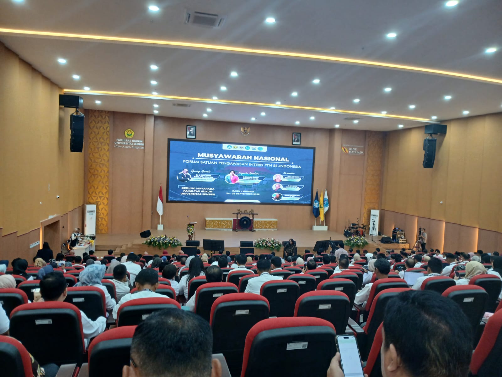 Musyawarah Nasional Forum Satuan Pengawasan Internal se-Indonesia di Universitas Jember: 24 - 28 September 2025